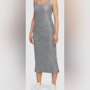 Nike Houndstooth Midi Dress - Size L